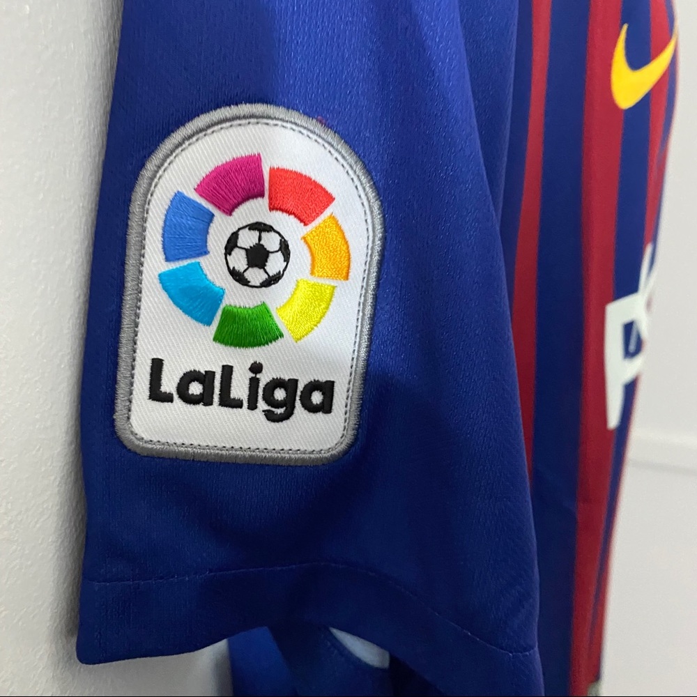 New Nike Dri-Fit FC Barcelona Home Soccer Jersey L - Picture 4 of 10